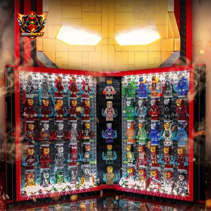Hero Bricks™ – Iron Book (55 Figures Edition)