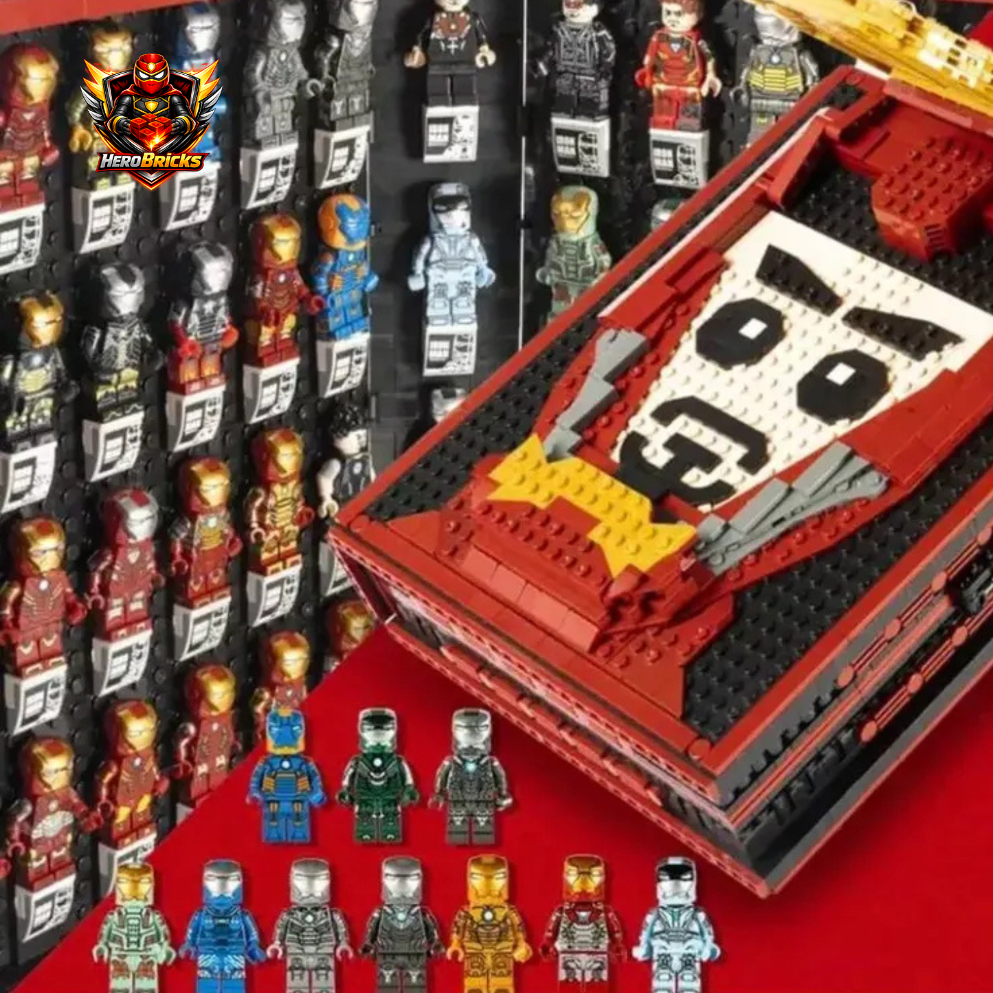 Hero Bricks™ – Iron Book (55 Figures Edition)