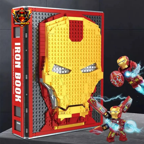 Hero Bricks™ – Iron Book (55 Figures Edition)