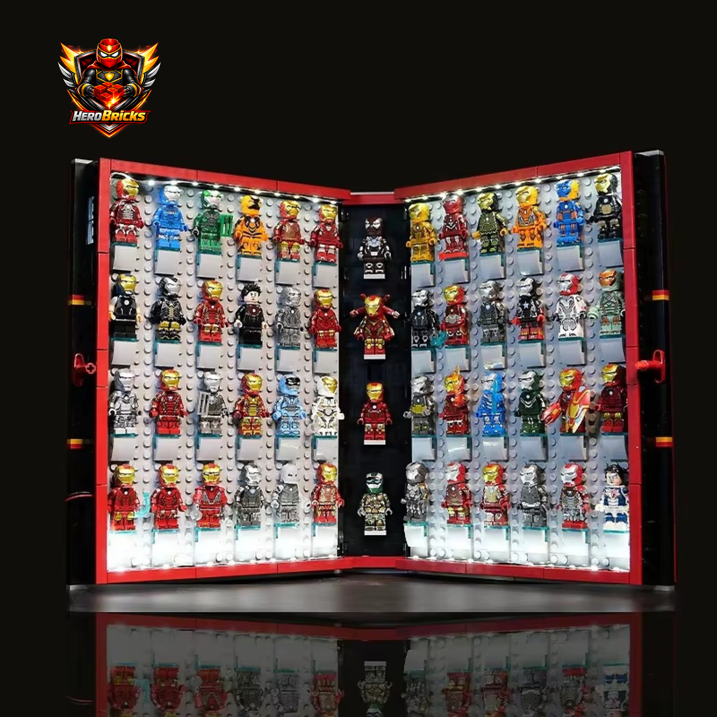 Hero Bricks™ – Iron Book (55 Figures Edition)